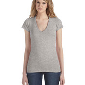 Ladies' Short-Sleeve V-Neck