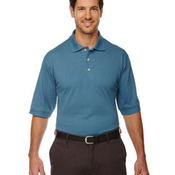 Men's Piqué Short-Sleeve Polo with Teflon®