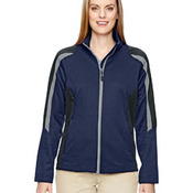 Ladies' Strike Colorblock Fleece Jacket